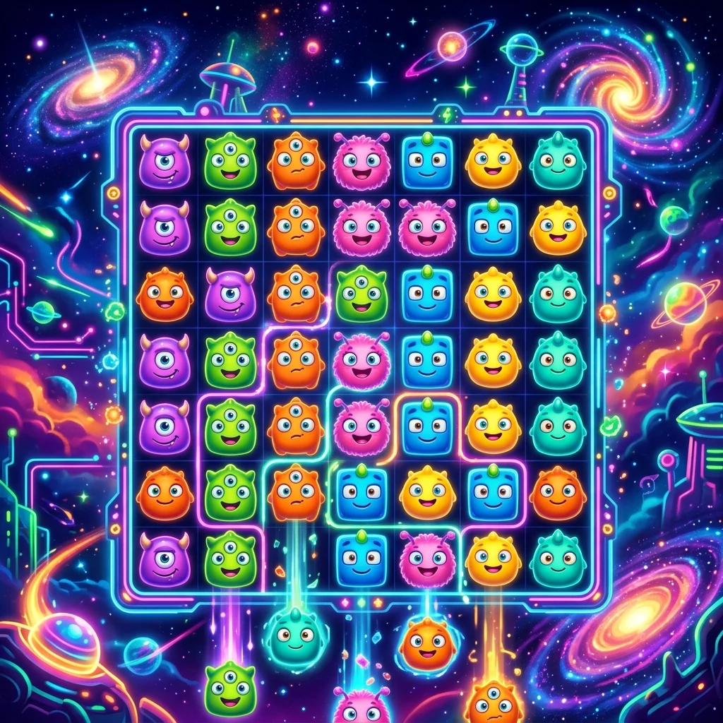 Reactoonz at Gamdom casino pokies